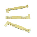 Brass metal stamping part brass battery metal clip